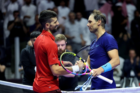 Rafael Nadal: Novak Djokovic là tay vợt vĩ đại nhất lịch sử quần vợt