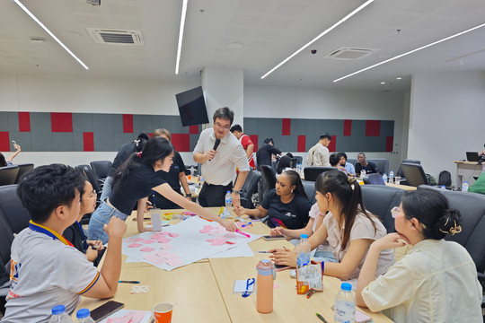 Sinh viên trải nghiệm môi trường học tập quốc tế