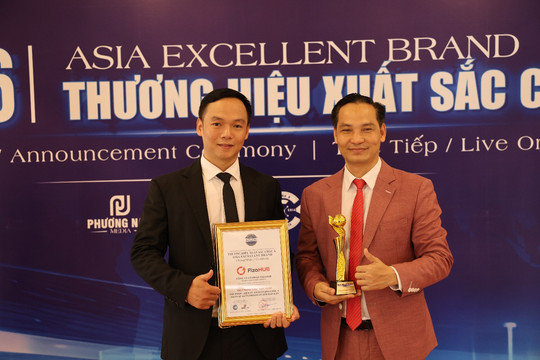 FizaHUB nhận huy chương Vàng tại “Thương hiệu xuất sắc Châu Á 2026”