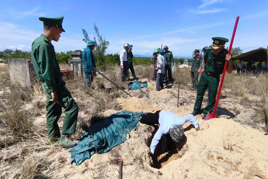 Xã Thăng An khẩn trương tìm kiếm, quy tập hài cốt liệt sĩ