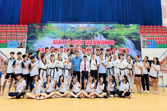 Đà Nẵng giành 16 huy chương tại Giải vô địch Taekwondo các câu lạc bộ quốc gia