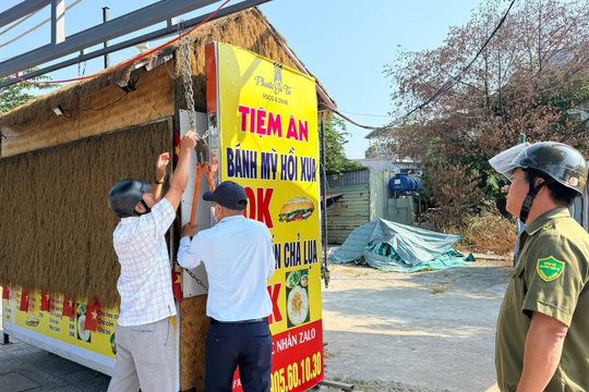 Quyết liệt lập lại trật tự đô thị