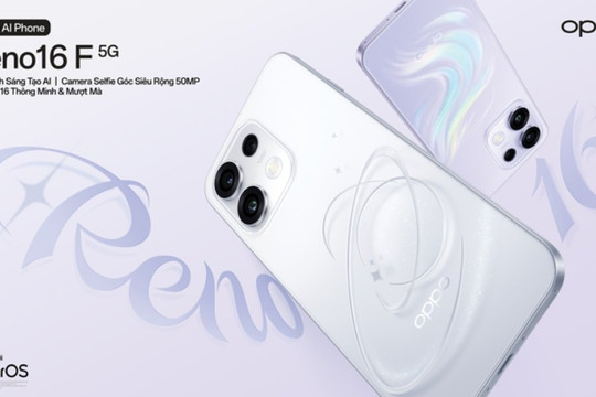 OPPO Reno16 F: Giải mã sức mạnh camera selfie 50MP và viên pin khủng 7000mAh