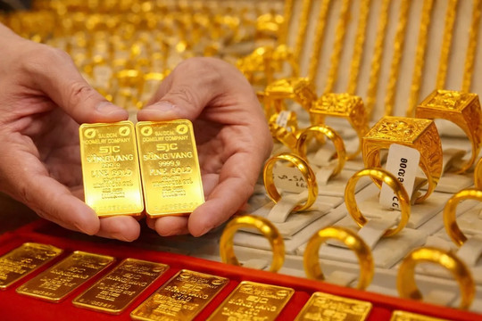 Giá vàng chiều hôm nay 29/6/2026: Giá vàng SJC, nhẫn 9999 DOJI BTMC Phú Quý và vàng thế giới
