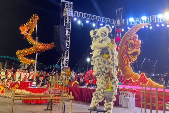 25 đoàn lân, sư, rồng trong nước tranh tài tại thành phố Đà Nẵng