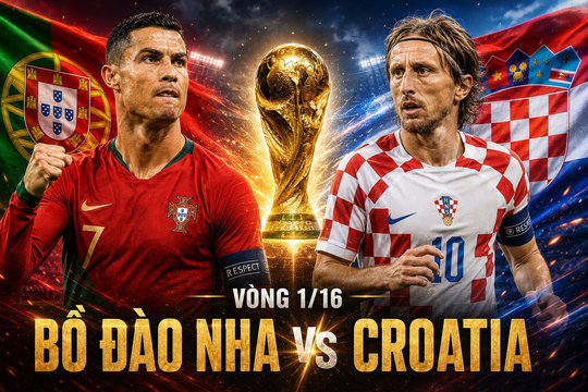 Bồ Đào Nha vs Croatia: Cuộc đối đầu giữa hai di sản Ronaldo và Modric tại vòng 1/16 World Cup 2026