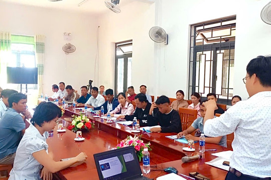 Xã Bến Hiên nâng cao năng lực chăn nuôi an toàn sinh học