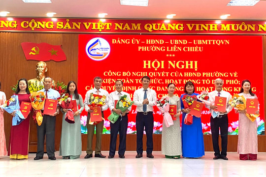Phường Liên Chiểu thành lập Trạm Y tế và kiện toàn nhân sự tổ dân phố