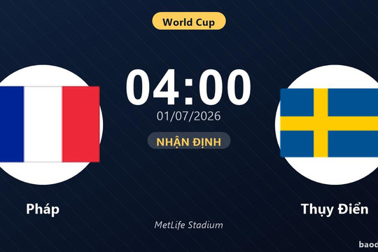Trực tiếp Pháp vs Thụy Điển: Nhận định, đội hình dự kiến