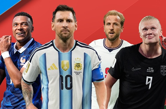 Messi và Mbappe đại chiến Chiếc giày vàng: Kane cùng Haaland áp sát kịch tính tại World Cup 2026