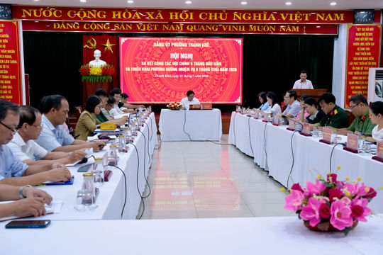 Phường Thanh Khê giữ vững an ninh chính trị, nâng cao chất lượng phục vụ nhân dân
