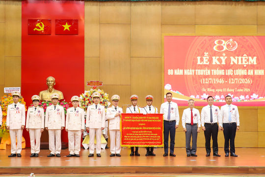 Lực lượng An ninh Công an thành phố Đà Nẵng luôn đồng hành với sự phát triển của địa phương