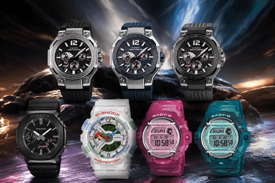 Casio công bố 7 mẫu đồng hồ G-Shock và Baby-G mới cho thị trường toàn cầu vào tháng 7/2026