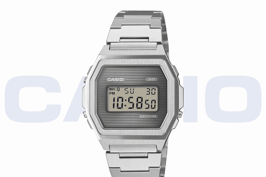 Casio A1000SP-7: Nâng tầm dòng Vintage với kính Sapphire và công nghệ lắng đọng hơi