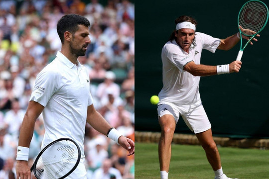 Novak Djokovic khuất phục Stefanos Tsitsipas 2-0 để vào vòng 3 Wimbledon 2026