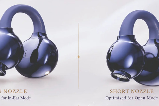 Kinera Sylvie: Tai nghe kẹp tai độc đáo có thể chuyển đổi linh hoạt giữa In-ear và Open-ear