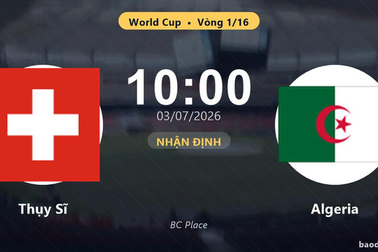 Nhận định Thụy Sĩ vs Algeria: đội hình dự kiến