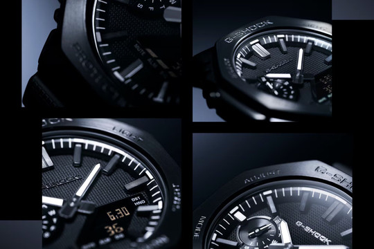 Casio ra mắt bộ sưu tập G-Shock Luxe Black tại Mỹ: Thiết kế tối giản cho dòng CasiOak