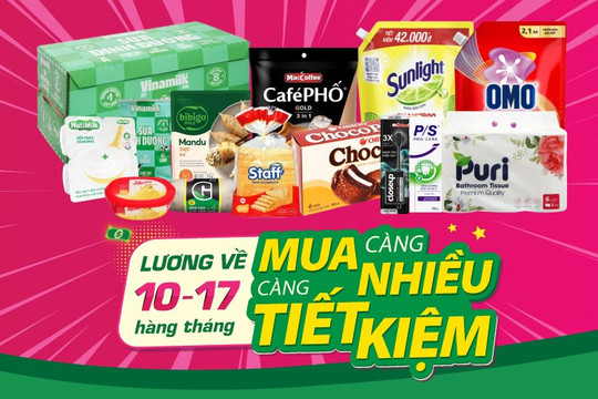 Mẹo săn nhu yếu phẩm giá rẻ dịp Ngày Lương Về tháng 7/2026