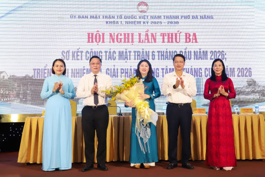 Bà Nguyễn Thị Thu Lan giữ chức Phó Chủ tịch Thường trực Ủy ban MTTQ Việt Nam thành phố Đà Nẵng khóa I
