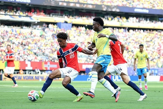 Brazil nhận trái đắng trước Na Uy: Bruno Guimaraes sút hỏng 11m, Vinicius Jr lạc lõng