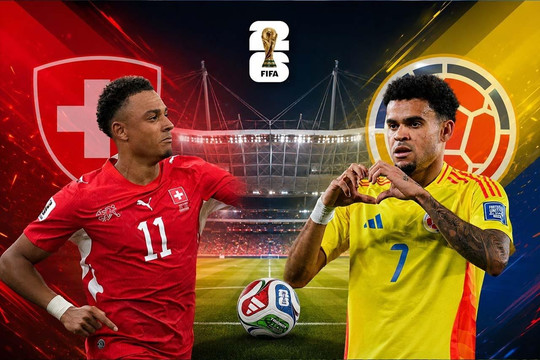 Thụy Sĩ đối đầu Colombia tại vòng 1/8 World Cup 2026: Khi kỷ luật thép chạm trán vũ điệu Latinh