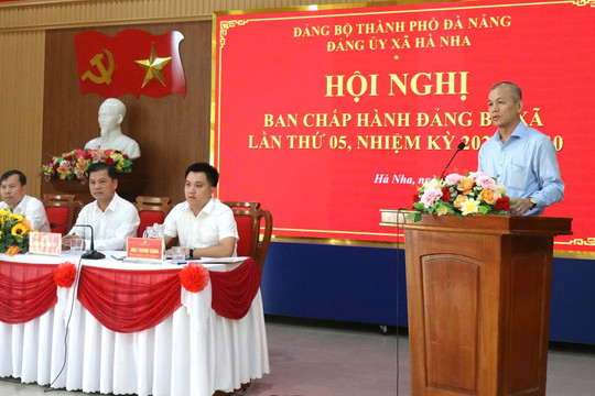 6 tháng, tổng giá trị sản xuất của xã Hà Nha đạt hơn 1.486 tỷ đồng