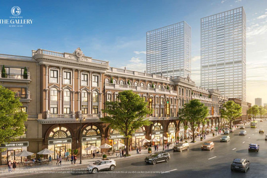 Vinhomes Gallery Giảng Võ: giải mã sức hút từ nhà phố thương mại