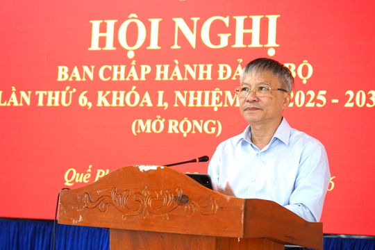 Quế Phước nâng cao năng lực lãnh đạo, thực hiện hiệu quả nhiệm vụ 6 tháng cuối năm