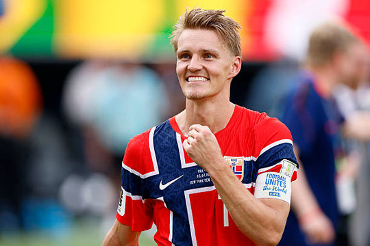 Martin Odegaard: Na Uy đủ sức tạo thêm cú sốc trước tuyển Anh tại World Cup 2026