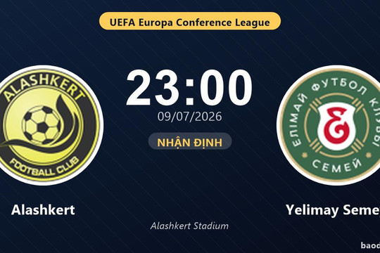 Nhận định Alashkert vs Yelimay Semey: đội hình dự kiến
