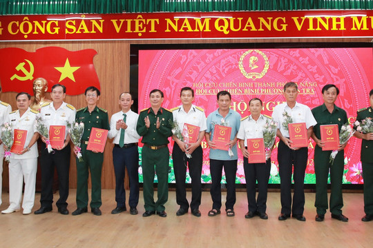 Phường Sơn Trà thành lập 41 chi hội cựu chiến binh khu dân cư