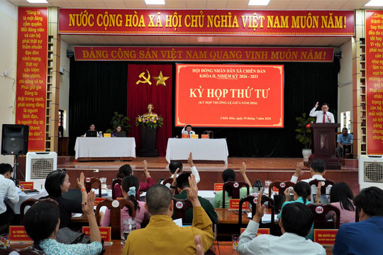 Xã Chiên Đàn thu ngân sách địa phương 6 tháng đầu năm 2026 đạt hơn 179 tỷ đồng