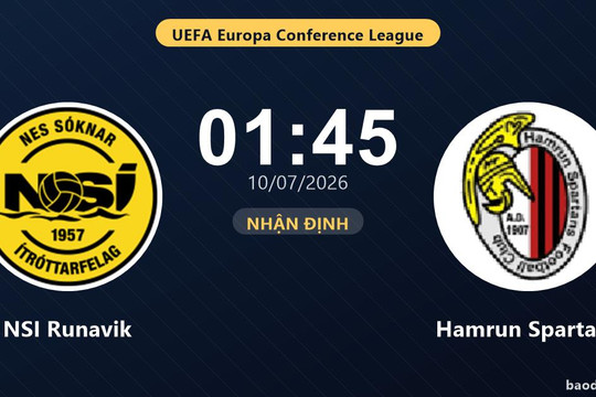 Nhận định NSI Runavik vs Hamrun Spartans: đội hình dự kiến