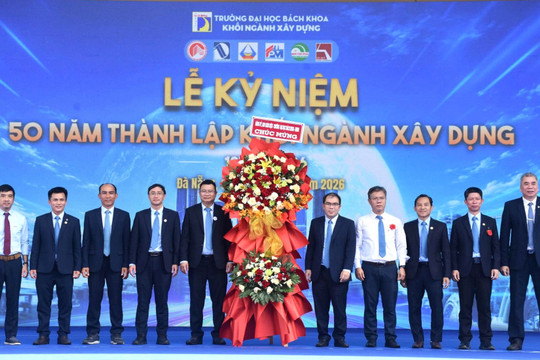 Trường Đại học Bách khoa Đà Nẵng kỷ niệm 50 năm thành lập khối ngành Xây dựng