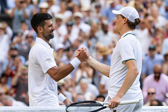 Djokovic thua trắng Jannik Sinner tại bán kết Wimbledon: Thất bại toàn diện của huyền thoại