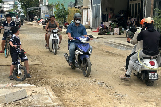Cần đẩy nhanh tiến độ nâng cấp đường Võ Duy Ninh