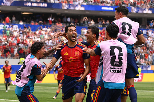 Tây Ban Nha hạ Bỉ 2-1: Mikel Merino và khoảnh khắc định mệnh tại Los Angeles