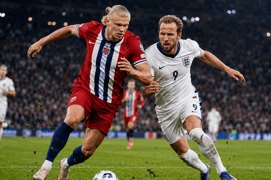 Na Uy vs Anh: Erling Haaland và sứ mệnh phá bỏ lời nguyền trước Tam sư tại tứ kết World Cup
