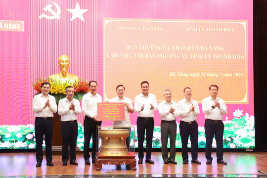 Đà Nẵng và Thanh Hóa tăng cường hợp tác, tạo động lực phát triển trong giai đoạn mới