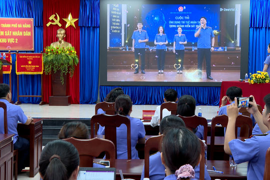 Hội thi ứng dụng AI xây dựng video bài hát tuyên truyền ngành Kiểm sát nhân dân