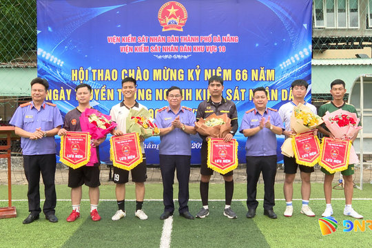 Hơn 50 vận động viên tranh tài tại Hội thao ngành Kiểm sát nhân dân