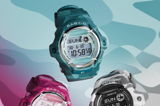 Cận cảnh bộ sưu tập Casio Baby-G BG169CM: Phong cách camo hiện đại trên nền tảng cổ điển