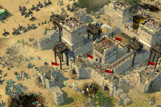 Stronghold Crusader 2 giảm giá 90%: Cơ hội trải nghiệm huyền thoại chiến thuật thời gian thực giá rẻ