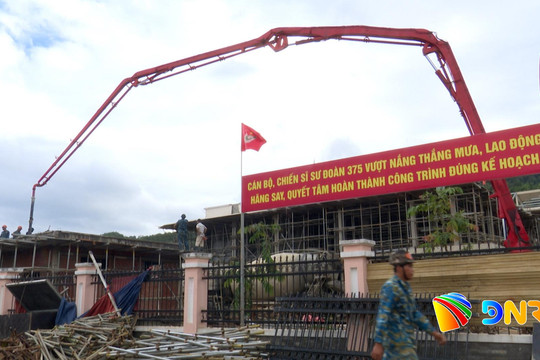 Trường liên cấp biên giới sẵn sàng cho năm học mới