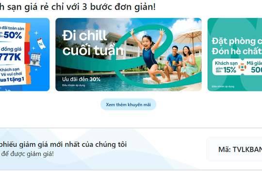 Đặt khách sạn nhanh chóng cùng Traveloka