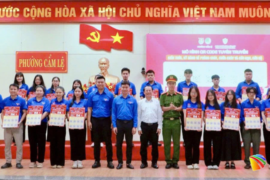 Cẩm Lệ ra mắt “Điểm tuyên truyền phòng cháy chữa cháy bằng mã QR”