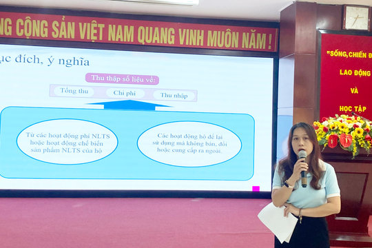Tập huấn nghiệp vụ điều tra thu nhập bình quân đầu người cấp xã giai đoạn 2026 - 2030