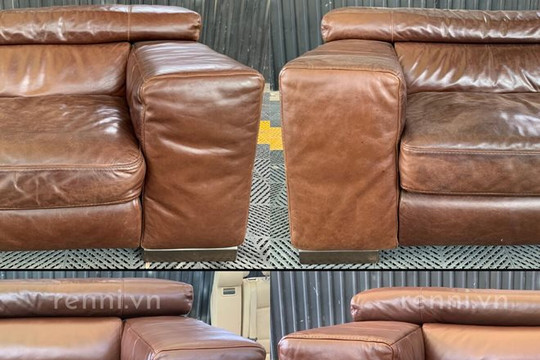 Cách xử lý khi sofa da bị bong tróc, bạc màu