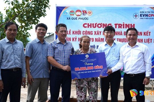 Khởi công xây dựng nhà Đại đoàn kết cho hộ khó khăn tại Quế Phước